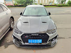 AE DESIGN - AUDI RS4 B9 CARBON FIBRE FRONT LIP