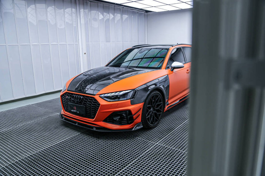 AE DESIGN - AUDI RS4 B9.5 2021+ CARBON FIBRE BONNET / HOOD