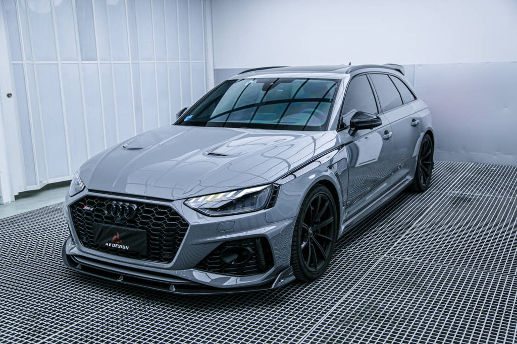 AE DESIGN - AUDI RS4 B9.5 2021+ CARBON FIBRE FRONT LIP