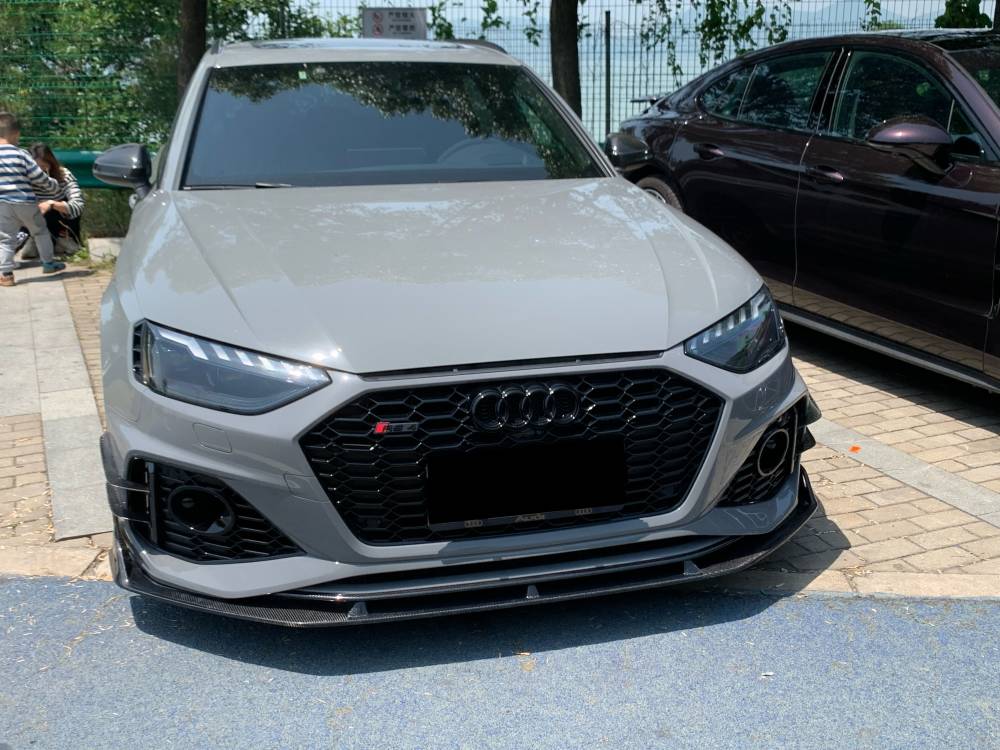 AE DESIGN - AUDI RS4 B9.5 2021+ CARBON FIBRE FRONT LIP