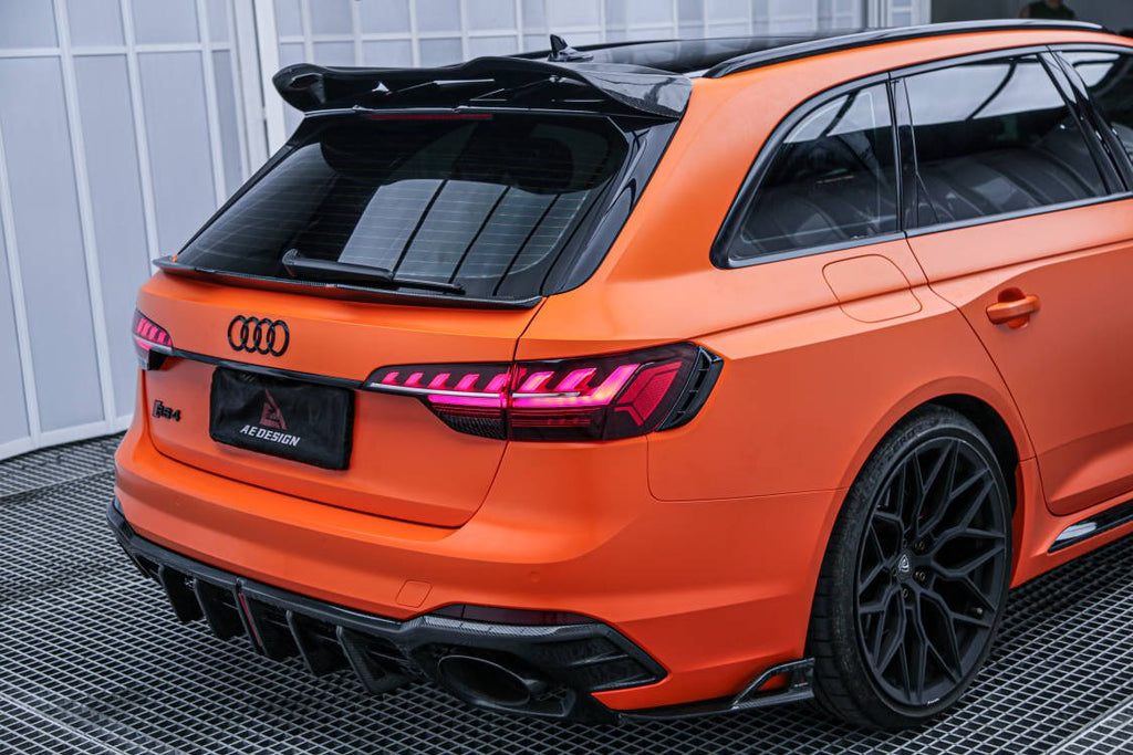 AE DESIGN - AUDI RS4 B9.5 2021+ CARBON FIBRE MID SPOILER