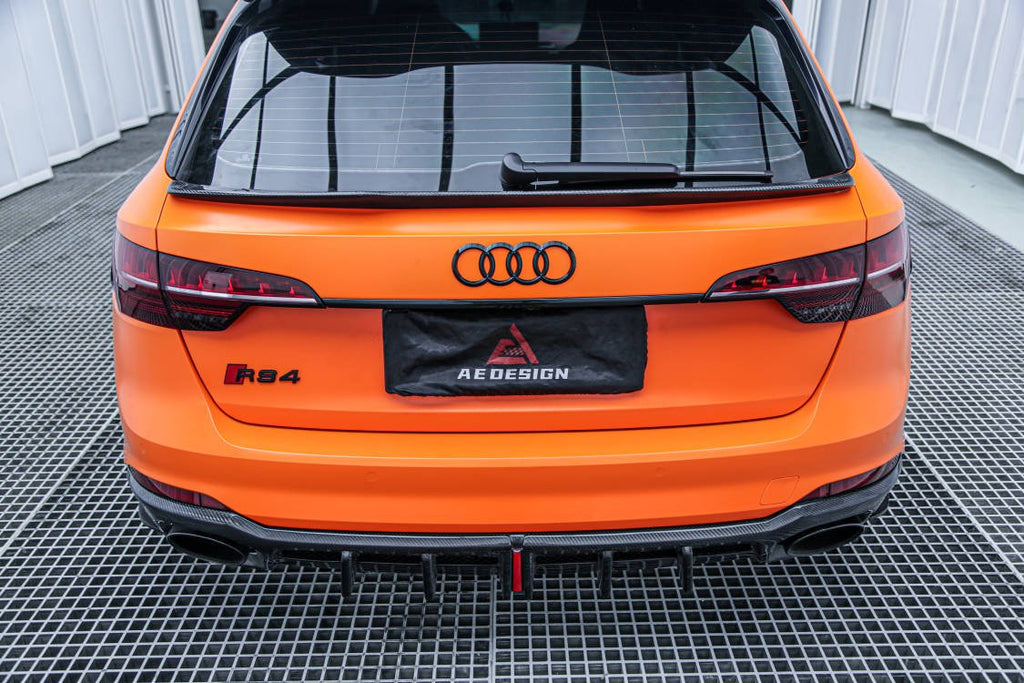 AE DESIGN - AUDI RS4 B9.5 2021+ CARBON FIBRE MID SPOILER
