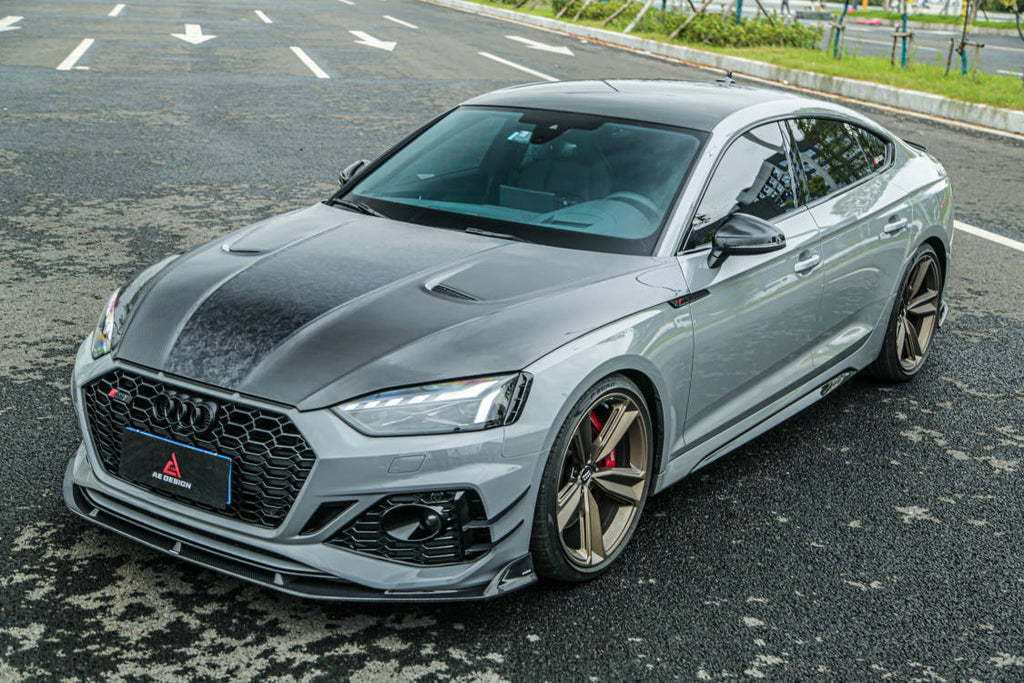 AE DESIGN - AUDI RS5  B9.5 2020+ DRY CARBON FRONT LIP