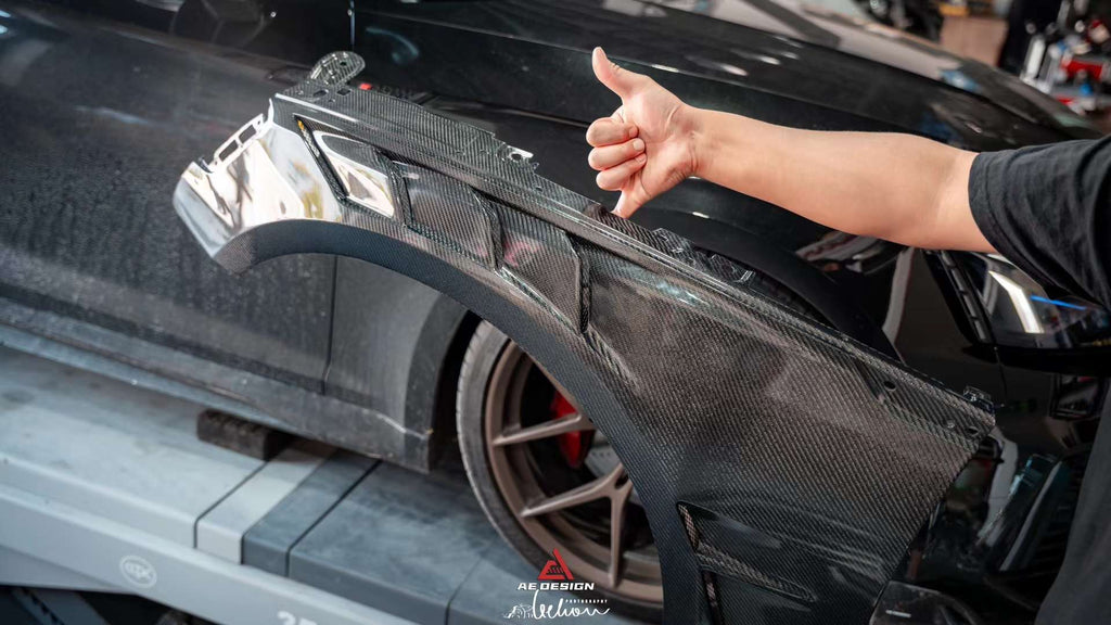 AE DESIGN - AUDI RS5 B9.5 DRY CARBON SIDE FENDERS