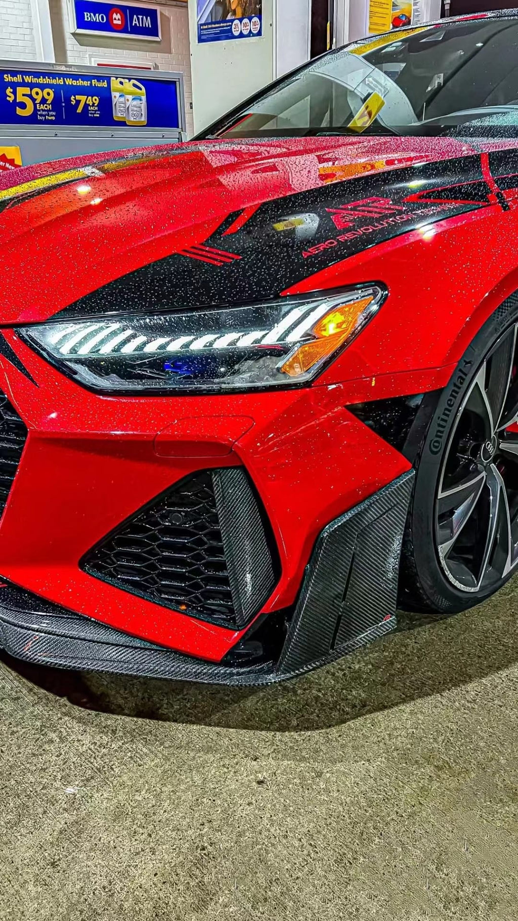 AE DESIGN - AUDI RS6 RS7 C8 DRY CARBON FIBRE FRONT LIP