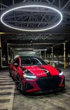 AE DESIGN - AUDI RS6 RS7 C8 DRY CARBON FIBRE FRONT LIP