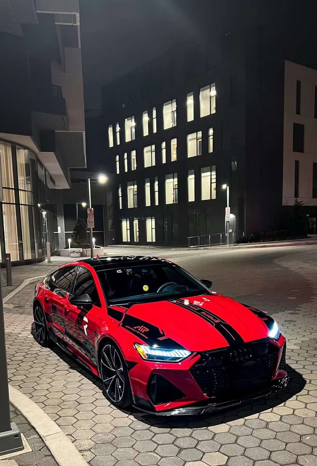 AE DESIGN - AUDI RS6 RS7 C8 DRY CARBON FIBRE FRONT LIP