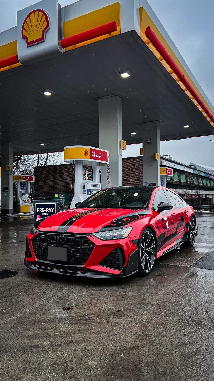 AE DESIGN - AUDI RS6 RS7 C8 DRY CARBON FIBRE FRONT LIP