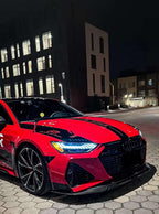 AE DESIGN - AUDI RS6 RS7 C8 DRY CARBON FIBRE FRONT LIP