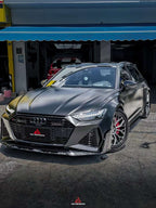 AE DESIGN - AUDI RS6 RS7 C8 DRY CARBON FIBRE FRONT LIP