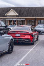 AE DESIGN - AUDI RS6 / RS7 C8 DRY CARBON FIBRE LED REAR DIFFUSER