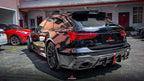 AE DESIGN - AUDI RS6 / RS7 C8 DRY CARBON FIBRE LED REAR DIFFUSER
