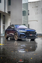 AE DESIGN - AUDI RSQ8 2020+ DRY CARBON FIBRE FRONT LIP