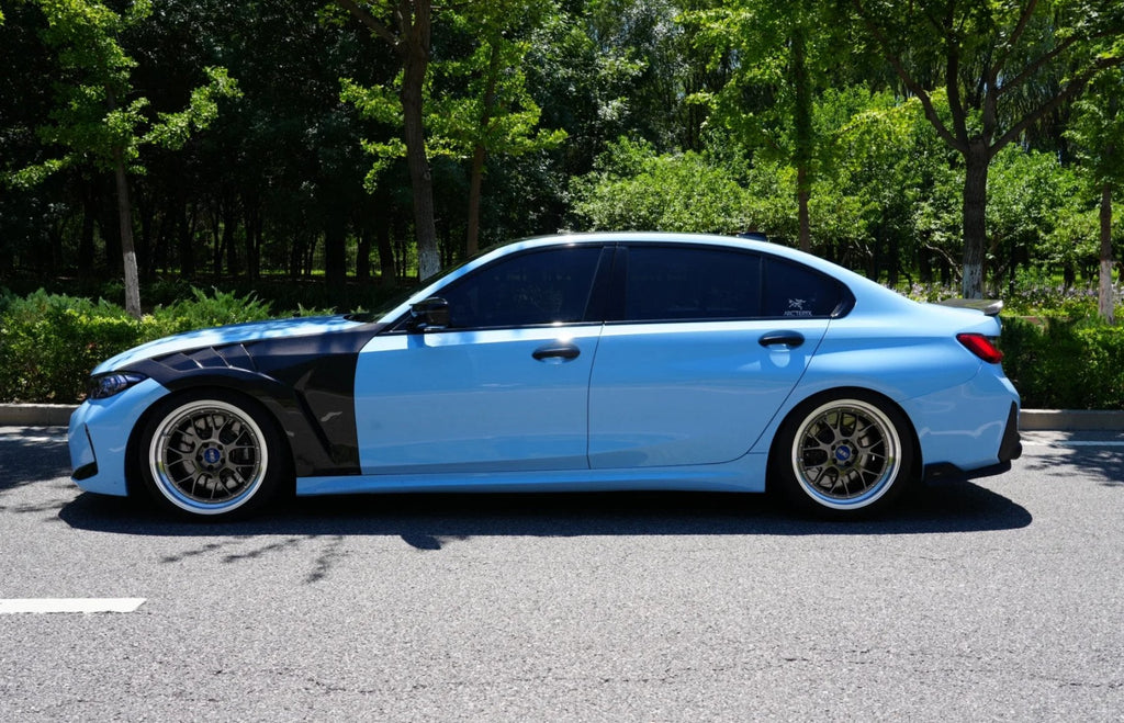 AE DESIGN - BMW 3 SERIES G20 DRY CARBON FIBRE SIDE FENDERS