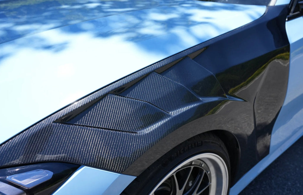 AE DESIGN - BMW 3 SERIES G20 DRY CARBON FIBRE SIDE FENDERS