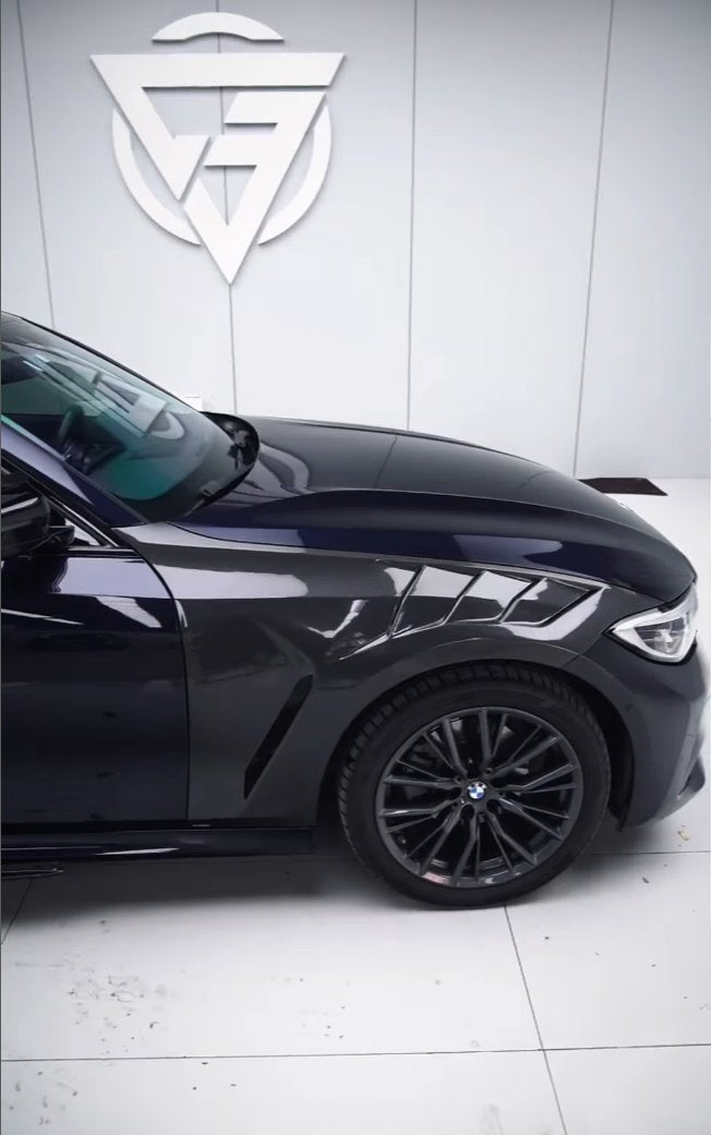 AE DESIGN - BMW 3 SERIES G20 DRY CARBON FIBRE SIDE FENDERS