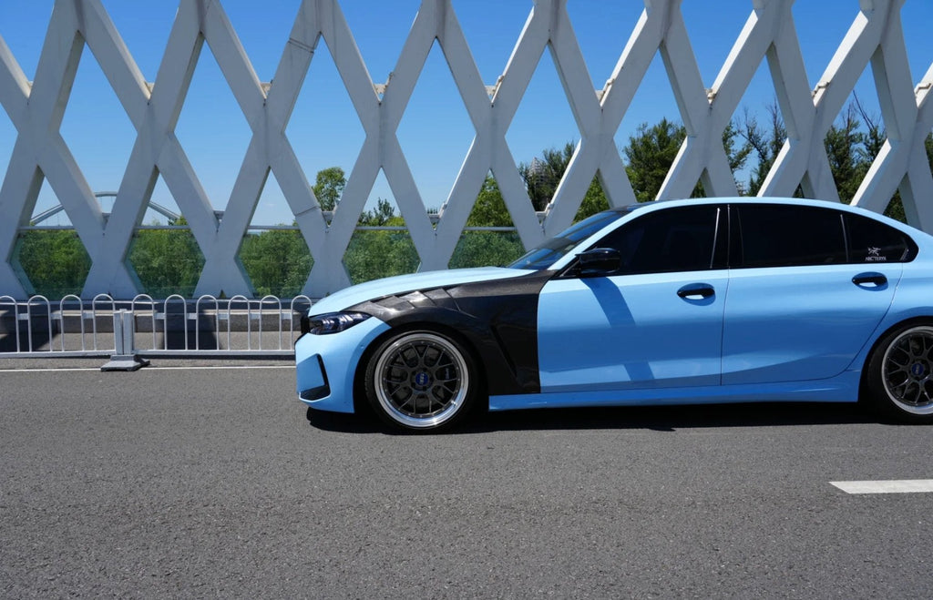 AE DESIGN - BMW 3 SERIES G20 DRY CARBON FIBRE SIDE FENDERS