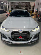 AE DESIGN - BMW 4 SERIES I4 G26 DRY CARBON FIBRE FRONT LIP V2