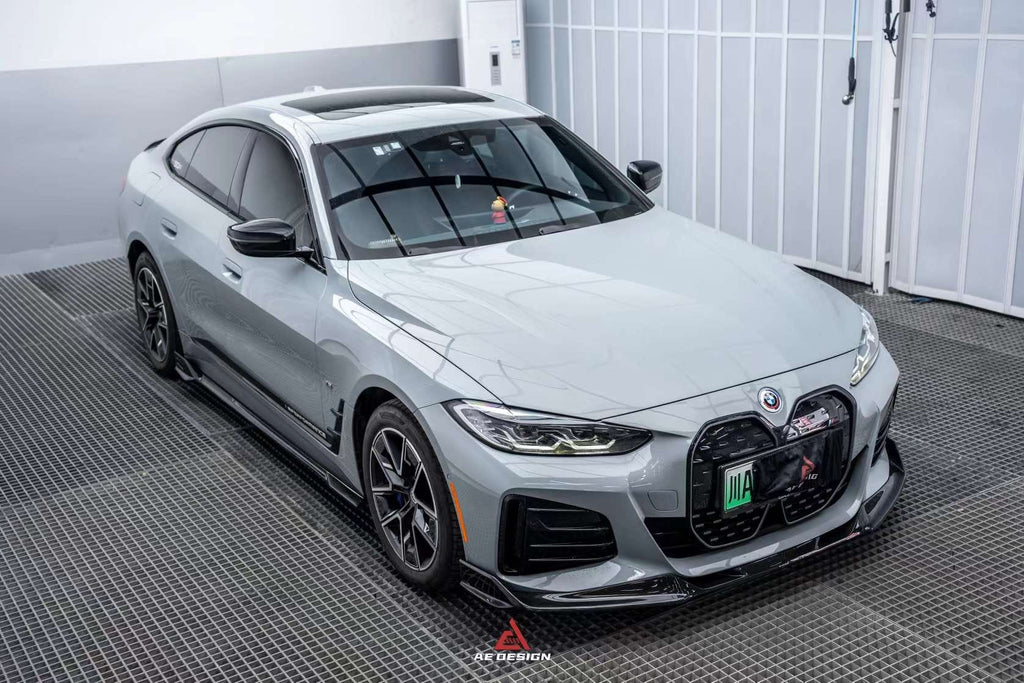 AE DESIGN - BMW 4 SERIES I4 G26 DRY CARBON FIBRE SIDE SKIRTS