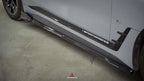 AE DESIGN - BMW 4 SERIES I4 G26 DRY CARBON FIBRE SIDE SKIRTS