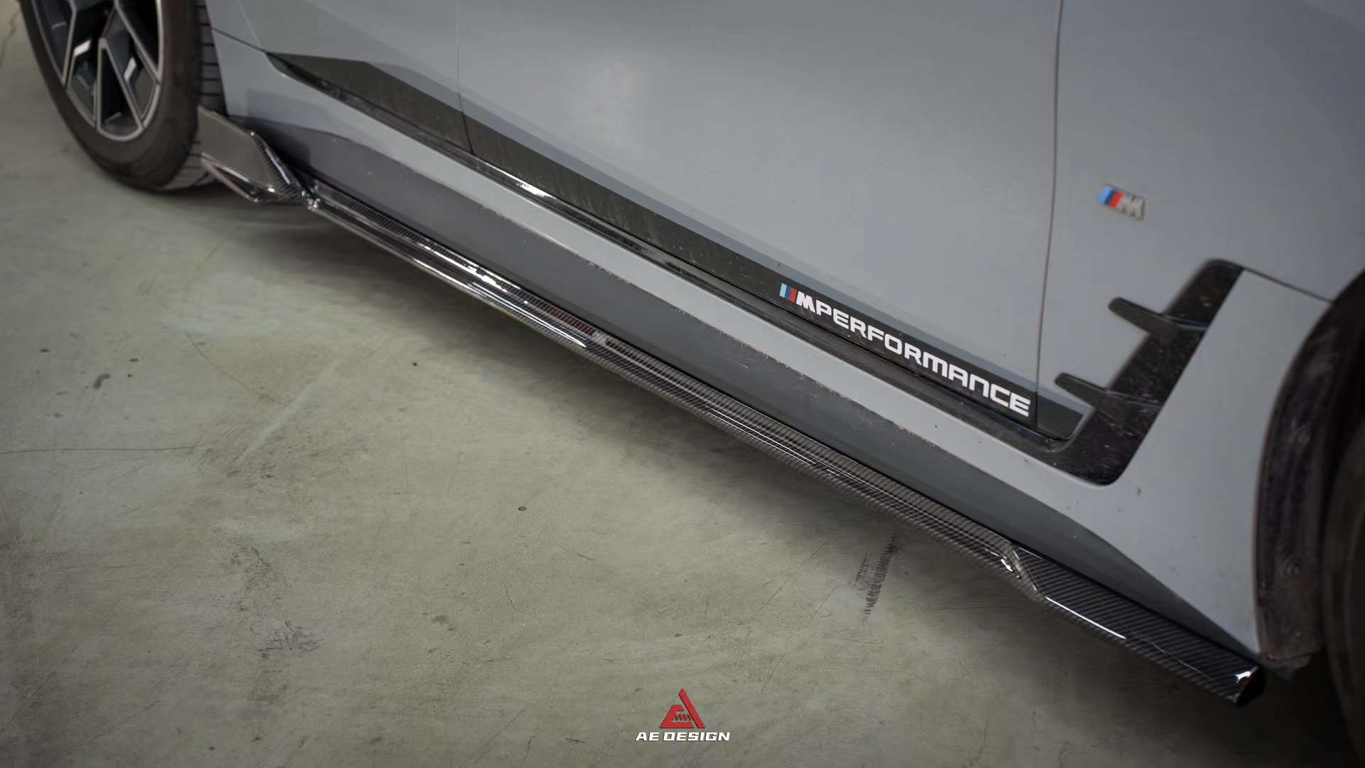 AE DESIGN - BMW 4 SERIES I4 G26 DRY CARBON FIBRE SIDE SKIRTS