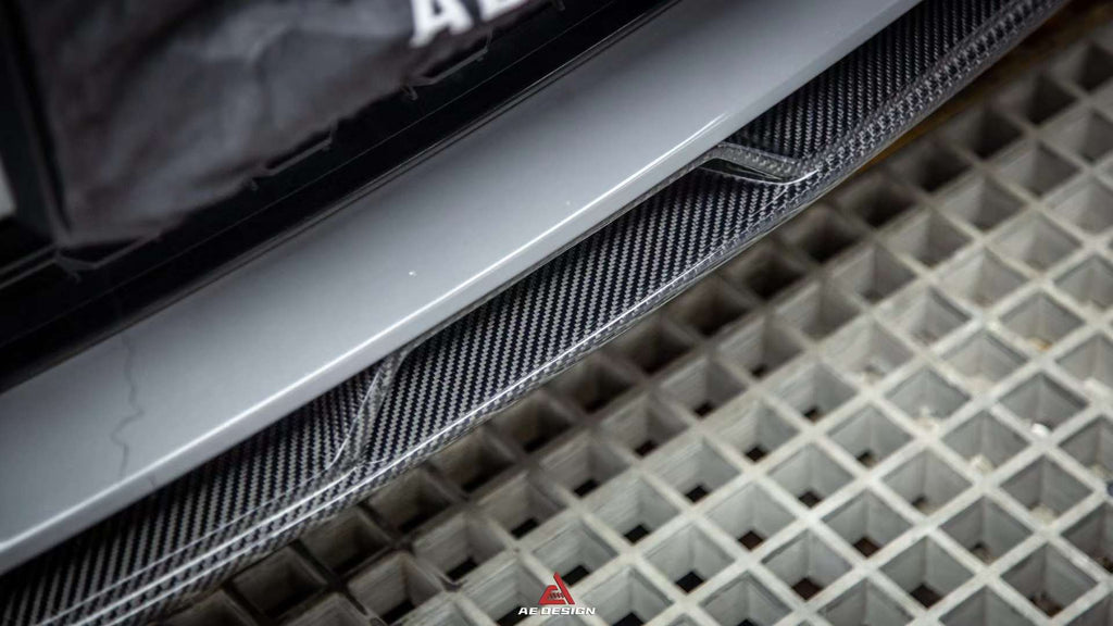 AE DESIGN - BMW 5 SERIES G30 LCI CARBON FIBRE FRONT LIP