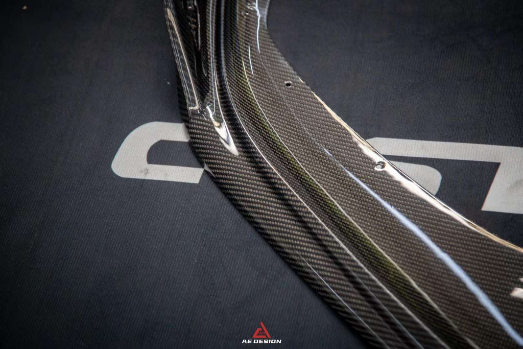 AE DESIGN - BMW 5 SERIES G30 LCI CARBON FIBRE FRONT LIP