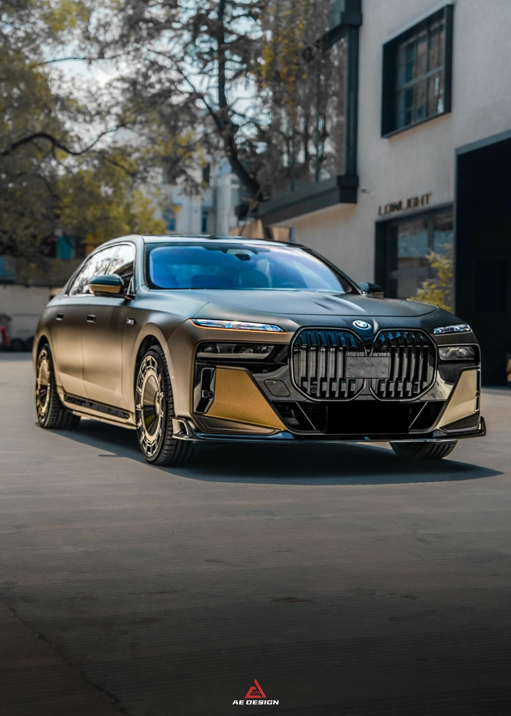 AE DESIGN - BMW 7 SERIES G70 LCI DRY CARBON FRONT LIP