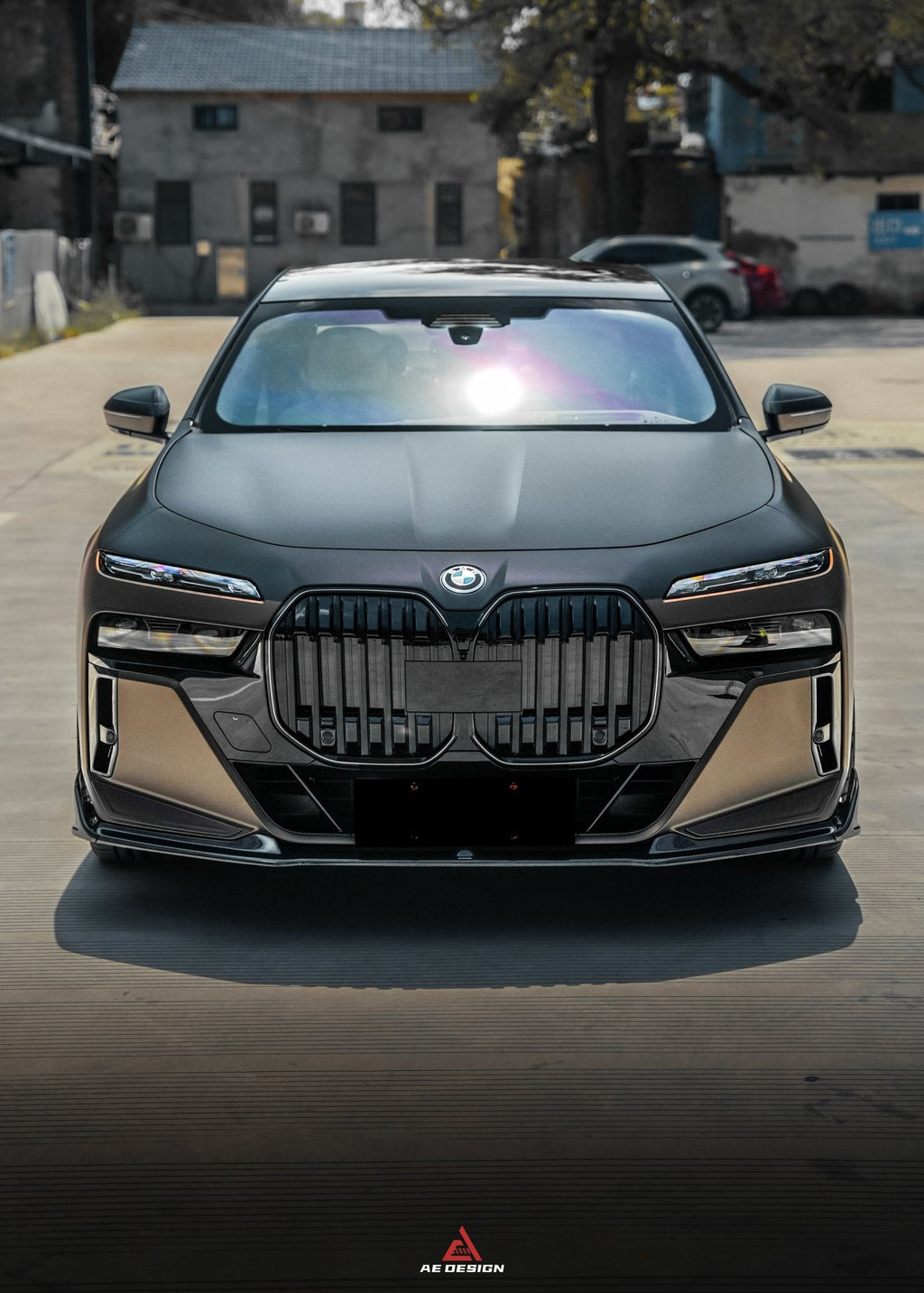 AE DESIGN - BMW 7 SERIES G70 LCI DRY CARBON FRONT LIP