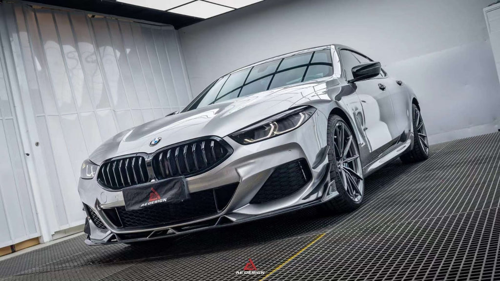 AE DESIGN - BMW 8 SERIES G14 G15 G16 CARBON FIBRE FRONT LIP