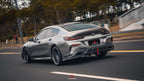 AE DESIGN - BMW 8 SERIES G14 / G15 / G16  CARBON FIBRE LED REAR DIFFUSER