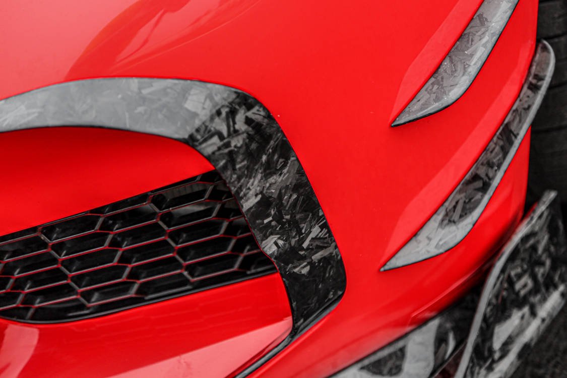 AE DESIGN - BMW F90 M5 2018 -2021 CARBON FRONT BUMPER TRIM