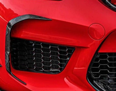 AE DESIGN - BMW F90 M5 2018 -2021 CARBON FRONT BUMPER TRIM