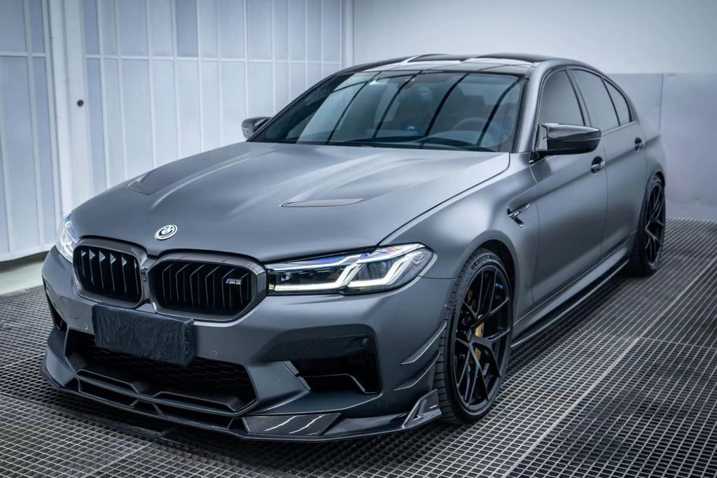 AE DESIGN - BMW F90 M5 LCI 2021+ CARBON FIBRE FRONT LIP