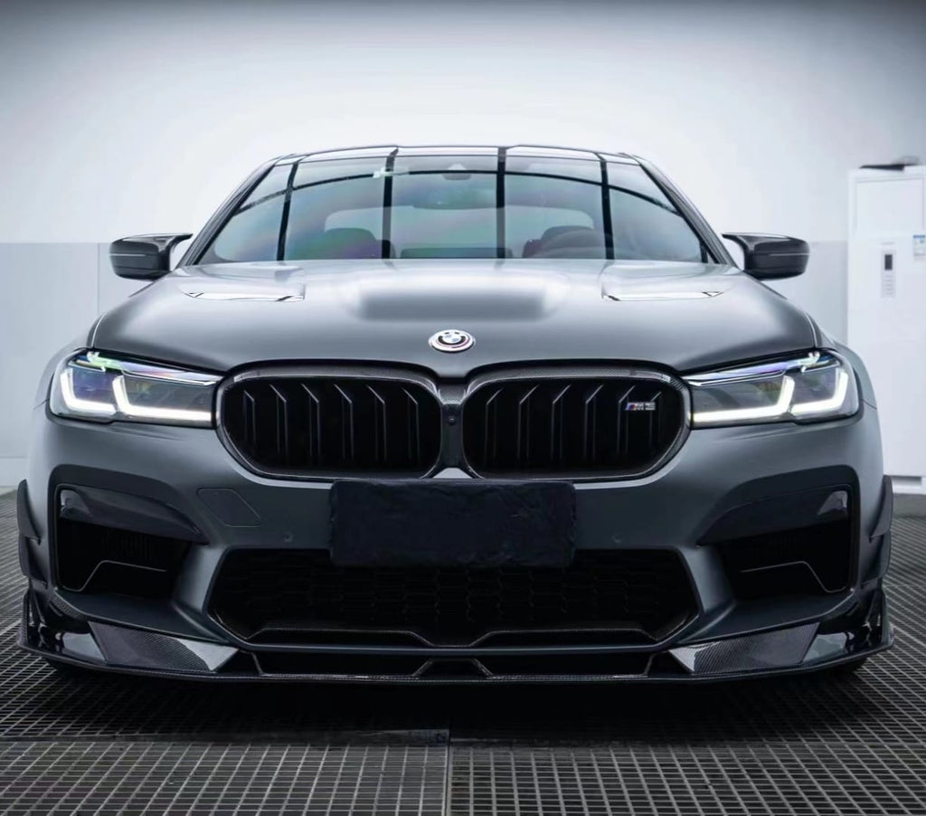 AE DESIGN - BMW F90 M5 LCI 2021+ CARBON FIBRE FRONT LIP