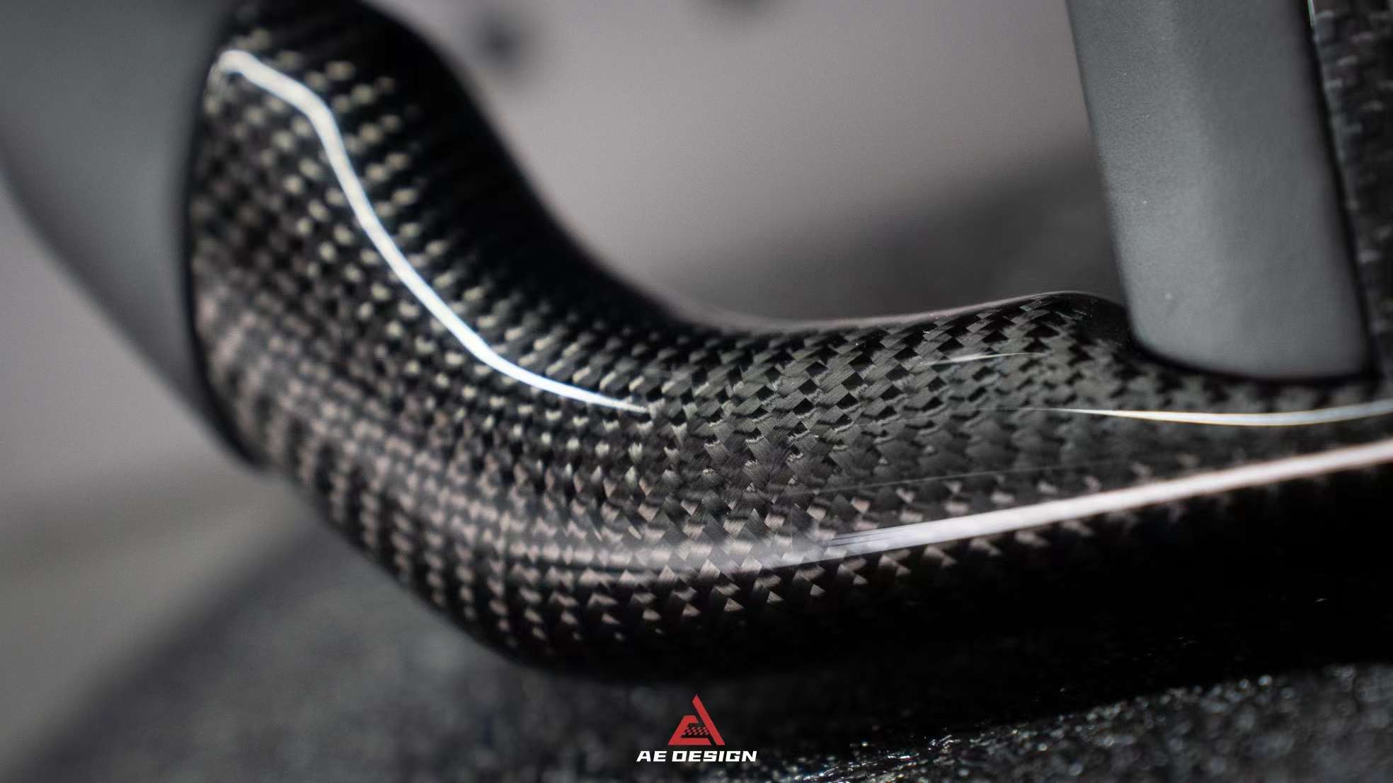 AE DESIGN -  BMW G SERIES LED DRY CARBON STEERING WHEEL