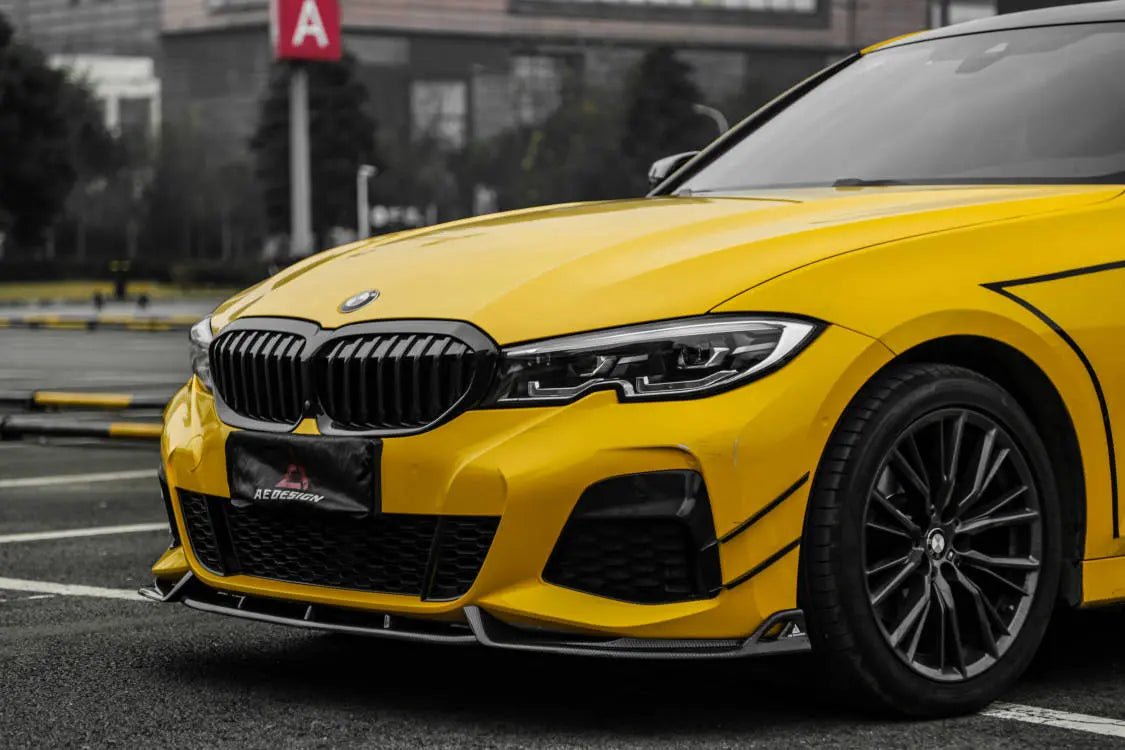 AE DESIGN - BMW G20 3 SERIES PRE-LCI CARBON FIBRE FRONT LIP