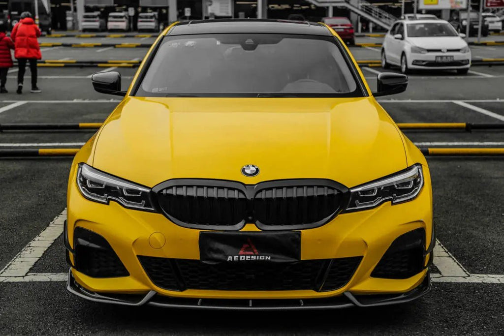 AE DESIGN - BMW G20 3 SERIES PRE-LCI CARBON FIBRE FRONT LIP