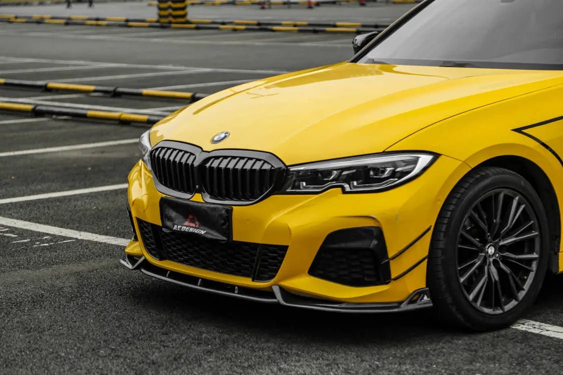 AE DESIGN - BMW G20 3 SERIES PRE-LCI CARBON FIBRE FRONT LIP