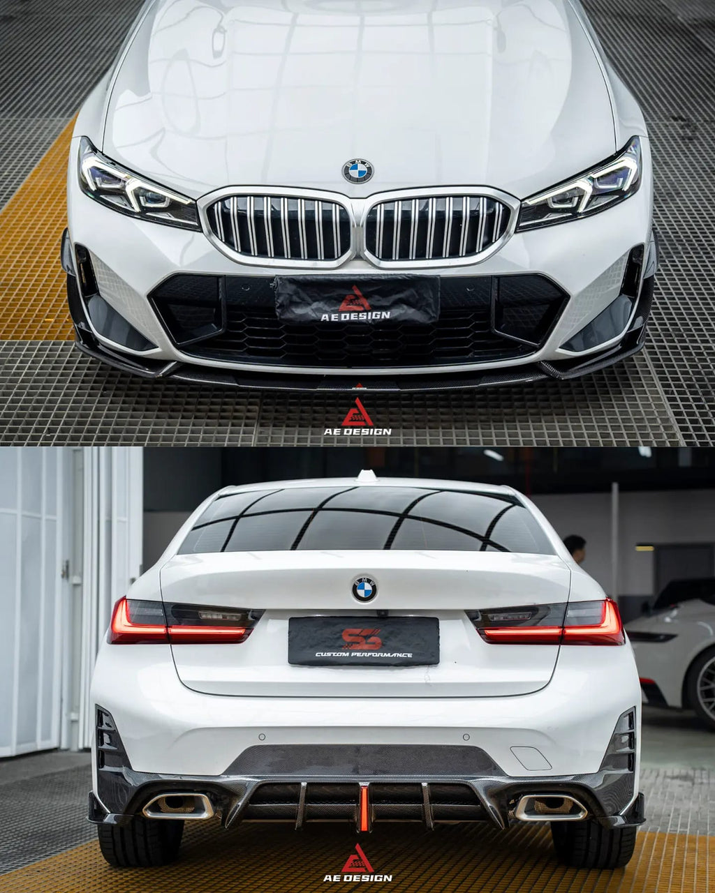 AE DESIGN  - BMW G20 LCI 3 SERIES CARBON FIBRE BODY KIT BUNDLE