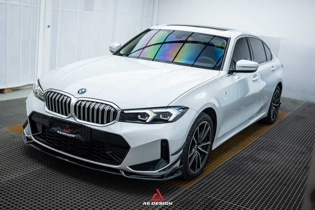 AE DESIGN - BMW G20 LCI 3 SERIES CARBON FIBRE FRONT LIP SPLITTER