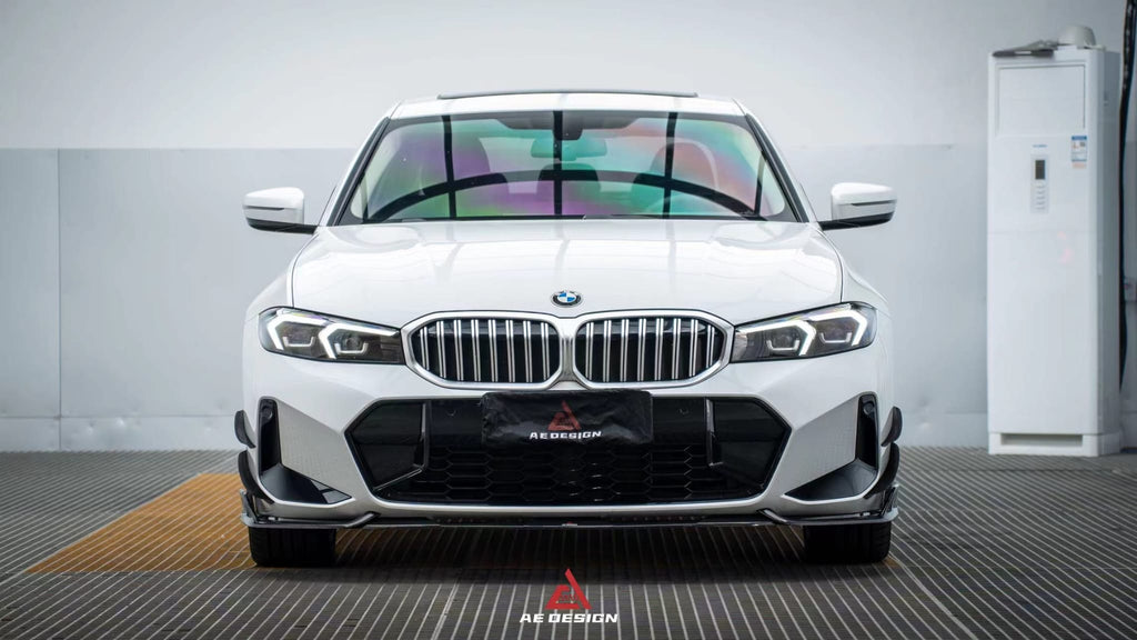 AE DESIGN - BMW G20 LCI 3 SERIES CARBON FIBRE FRONT LIP SPLITTER