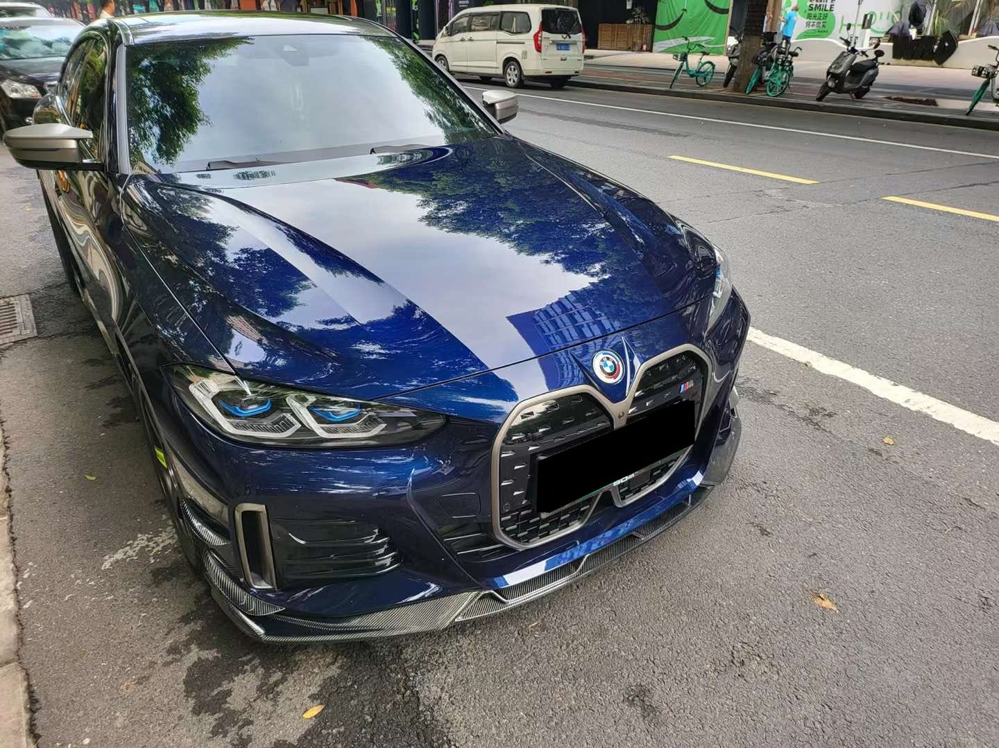 AE DESIGN - BMW I4 G26 CARBON FIBRE FRONT LIP