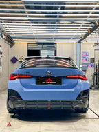 AE DESIGN - BMW I4 G26 GLOSS BLACK REAR DIFFUSER