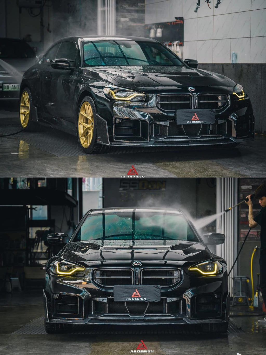 AE DESIGN - BMW M2 G87 / 2 SERIES G42 DRY CARBON FIBRE FRONT HOOD BONNET