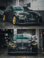 AE DESIGN - BMW M2 G87 / 2 SERIES G42 DRY CARBON FIBRE FRONT HOOD BONNET