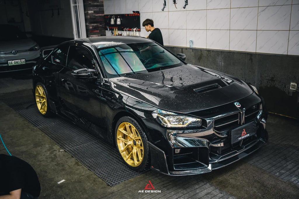 AE DESIGN - BMW M2 G87 / 2 SERIES G42 DRY CARBON FIBRE FRONT HOOD BONNET
