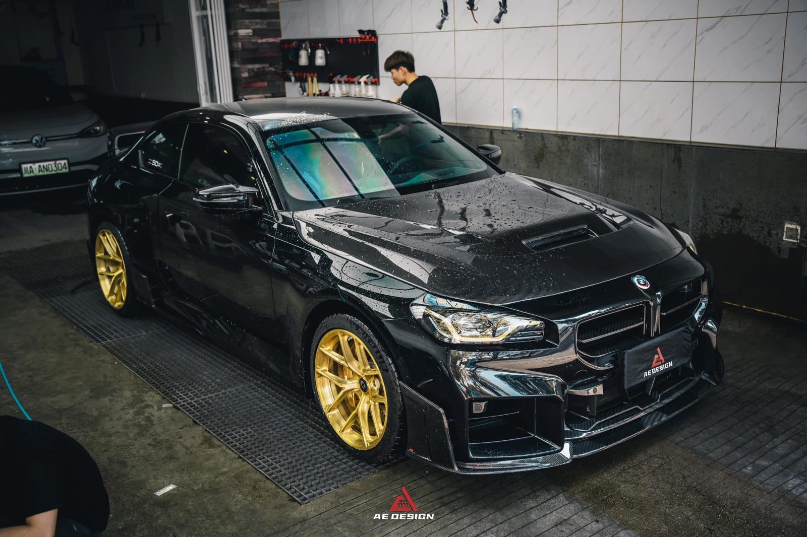 AE DESIGN - BMW M2 G87 / 2 SERIES G42 DRY CARBON FIBRE FRONT HOOD BONNET