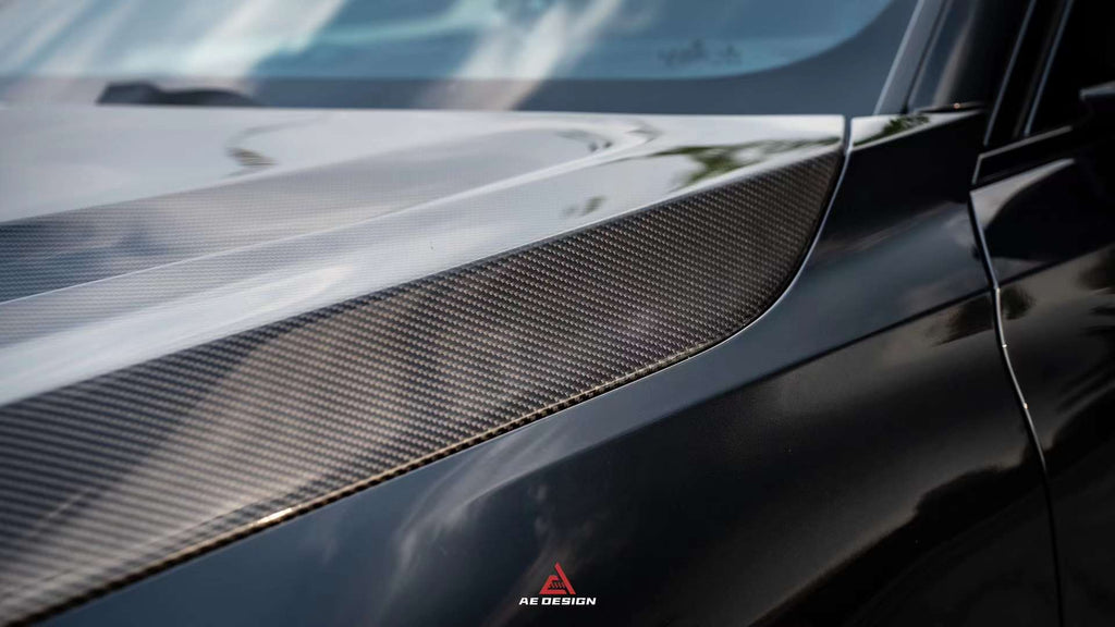 AE DESIGN - BMW M2 G87 / 2 SERIES G42 DRY CARBON FIBRE FRONT HOOD BONNET
