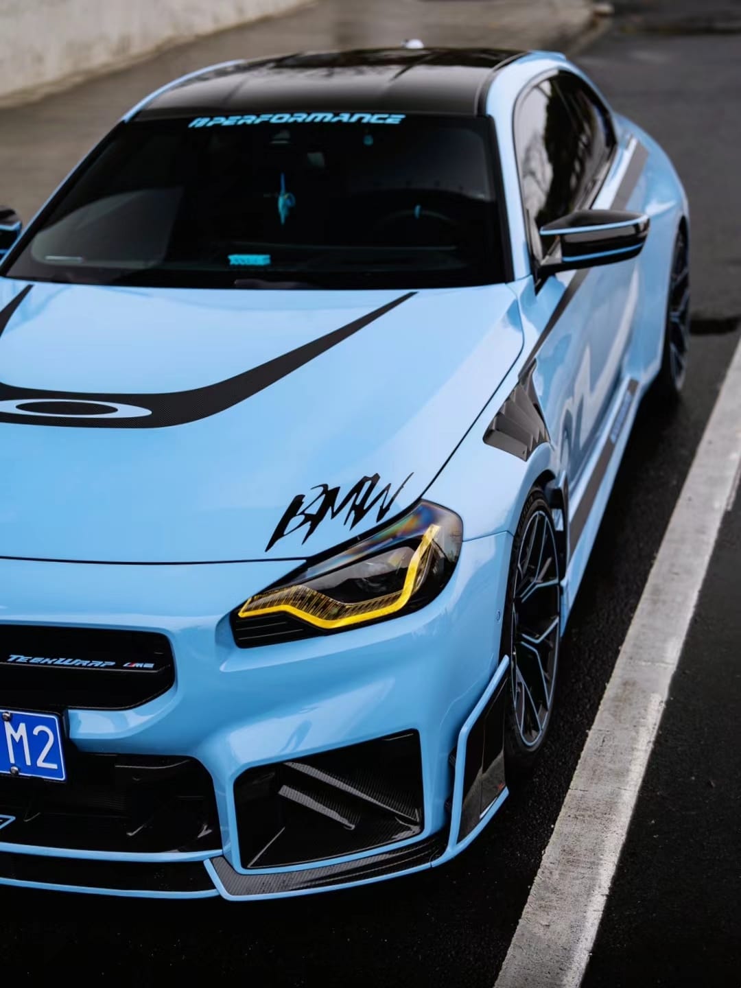 AE DESIGN - BMW M2 G87 DRY CARBON FIBRE FRONT LIP